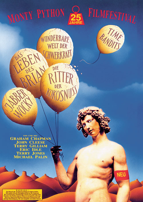 Filmplakat Monty Python Filmfestival